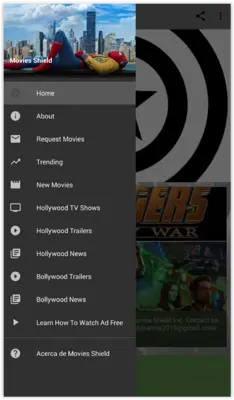 Movies Shield android App screenshot 0